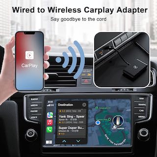 Wireless carplay adapter