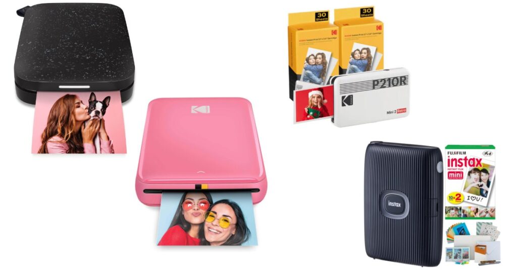 Portable photo printer