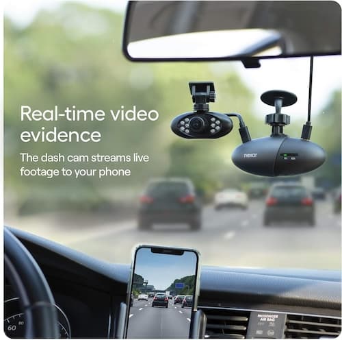 Nexar Pro Dual Dash Cam Real Time-min