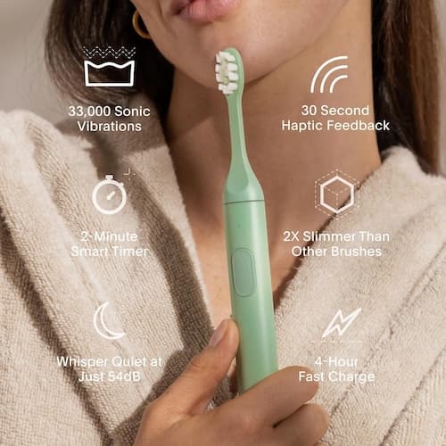 SURI Sustainable Sonic Toothbrush specs